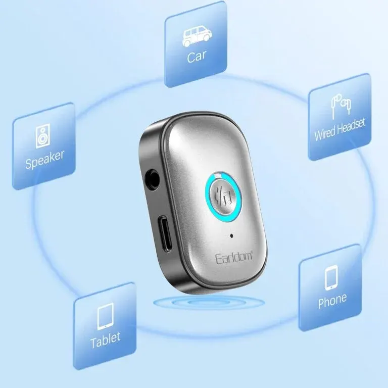 Earldom ET-BR16 Bluetooth 5.3 AUX Wireless Audio Receiver
