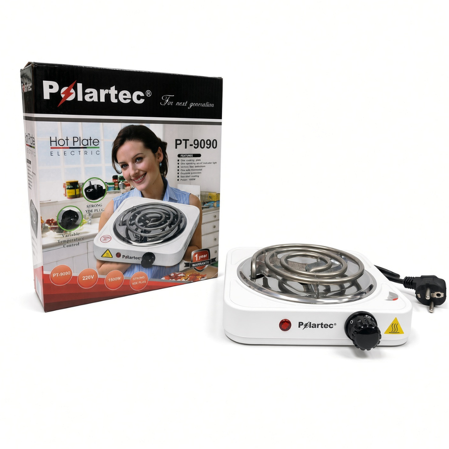 Polartec, PT-9090 Single Electric Hot Plate, 1500W