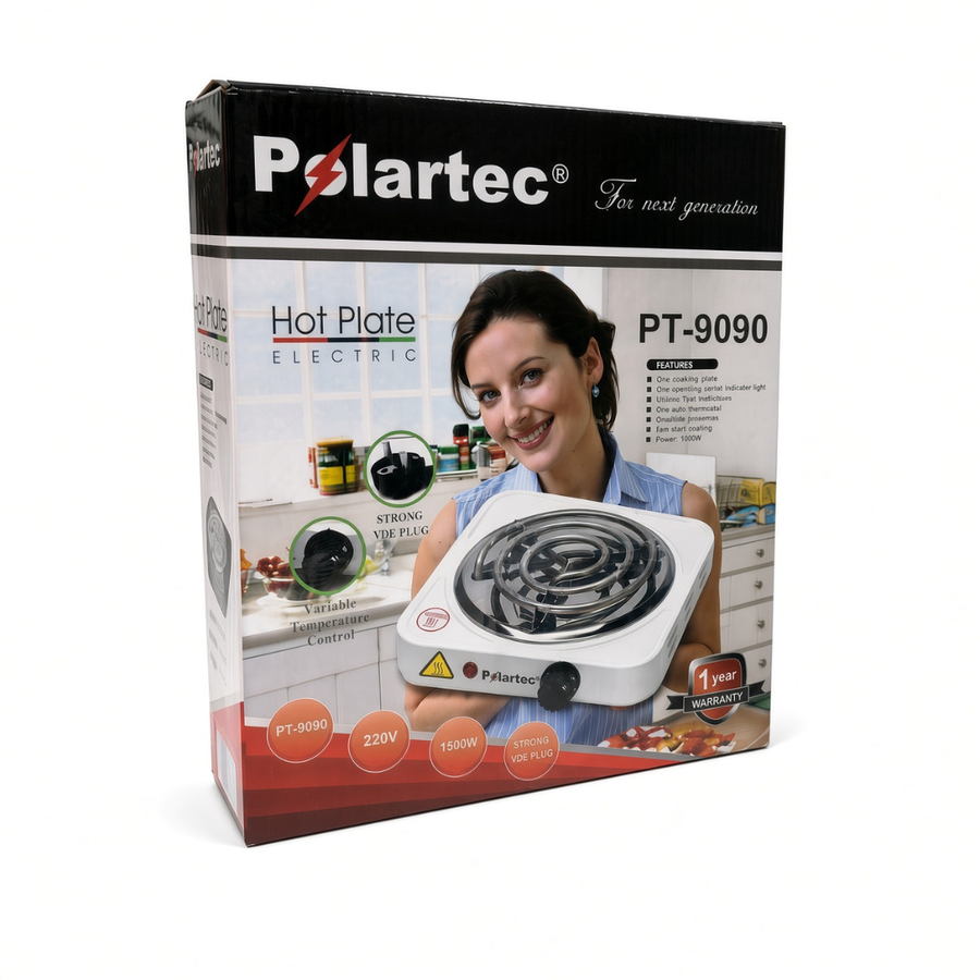 Polartec, PT-9090 Single Electric Hot Plate, 1500W