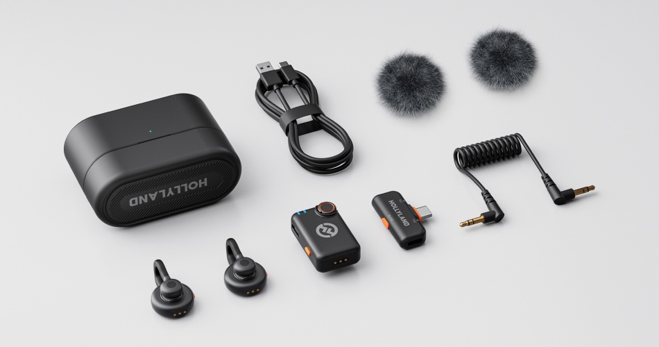 هوليلاند لارك إم تو إس مايكروفون لاسلكي- HOLLYLAND WIRELESS MICROPHONE LARK M2S