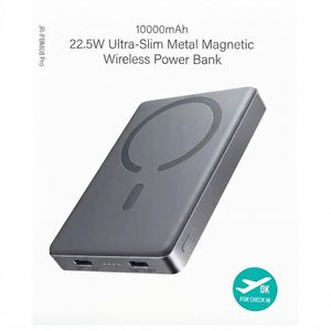 جوي روم الترا سليم ماجنتيك باور بانك 10000 جي آر-بي بي إم 08 برو 22.5 واط -JOYROOM ULTRA-SLIM MAGNETIC POWER BANK 10000 JR-PBM08 PRO 22.5w