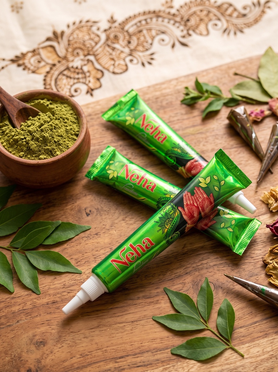 حناء "نيها" (Neha) الهندية الجاهزة للنقش