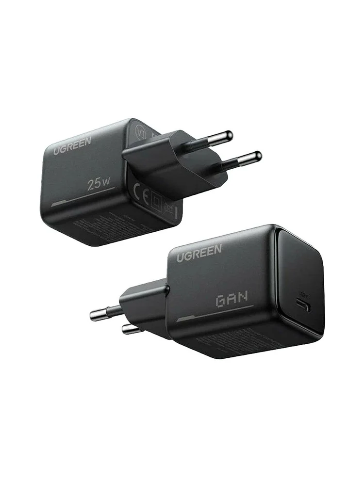 شاحن سريع يوجرين زابيكس سيريس جان بقدرة 25 وات-UGREEN Zapix Series GAN Fast Charger Set 25w X517