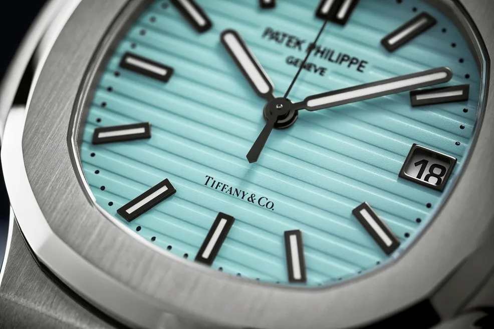SC Patek Philippe Nautilus 40 Tiffany Blue Dial Stainless Steel Bracelet