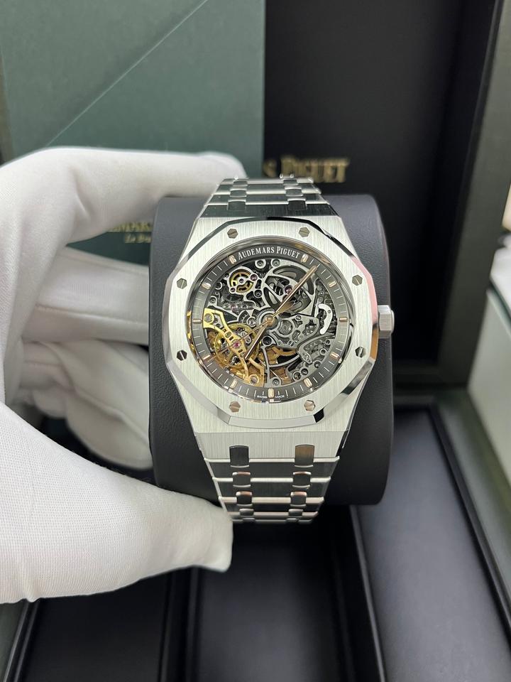 Audemars Piguet Royal Oak Double Balance Wheel Openworked Stainless Steel