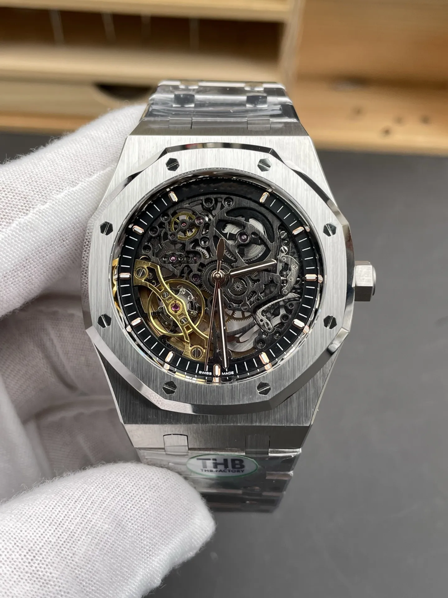 Audemars Piguet Royal Oak Double Balance Wheel Openworked Stainless Steel