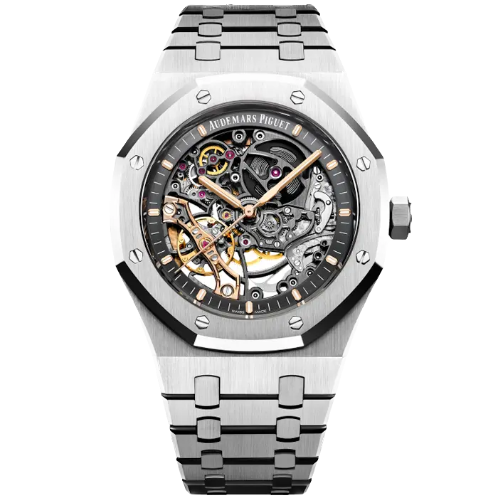 Audemars Piguet Royal Oak Double Balance Wheel Openworked Stainless Steel