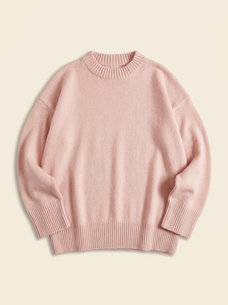 Default, Crew Neck Knit Sweater