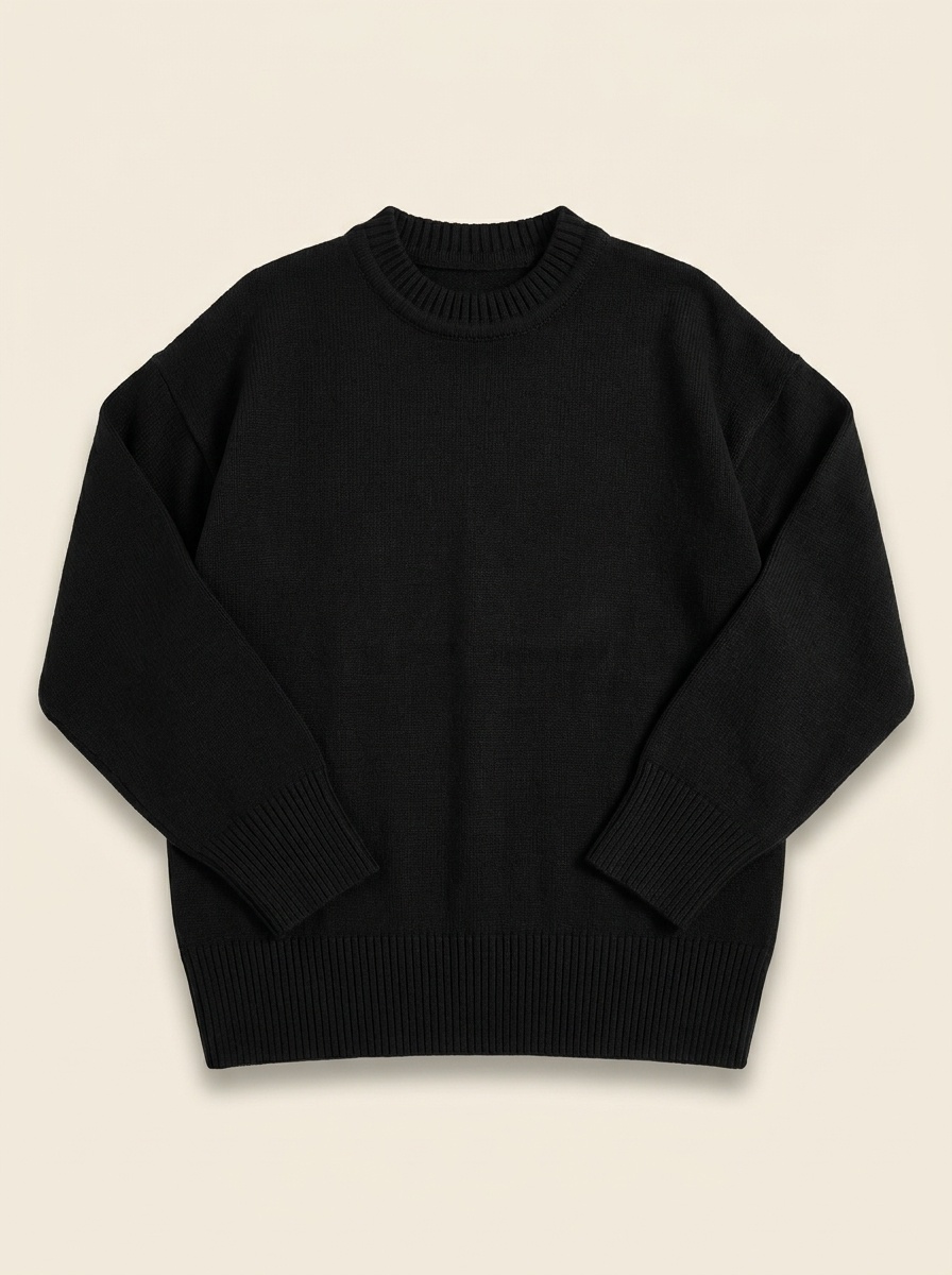 Default, Crew Neck Knit Sweater