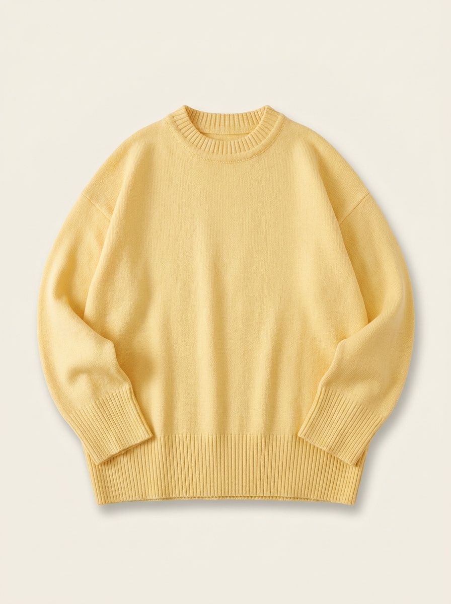 Default, Crew Neck Knit Sweater