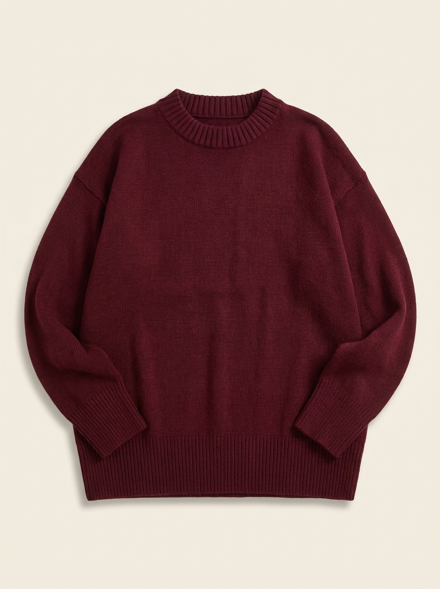 Default, Crew Neck Knit Sweater