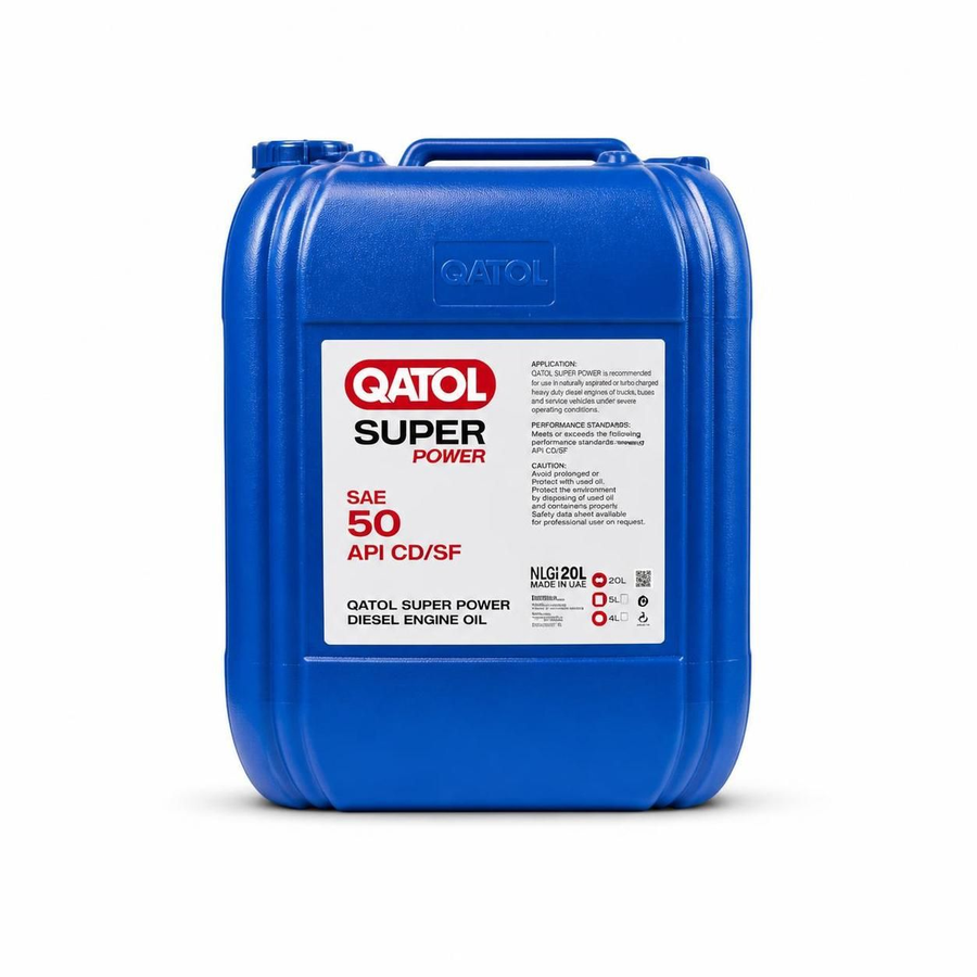 زيت محرك الديزل قطول القطري سوبر ديزل احادي الدرجة CD 50 