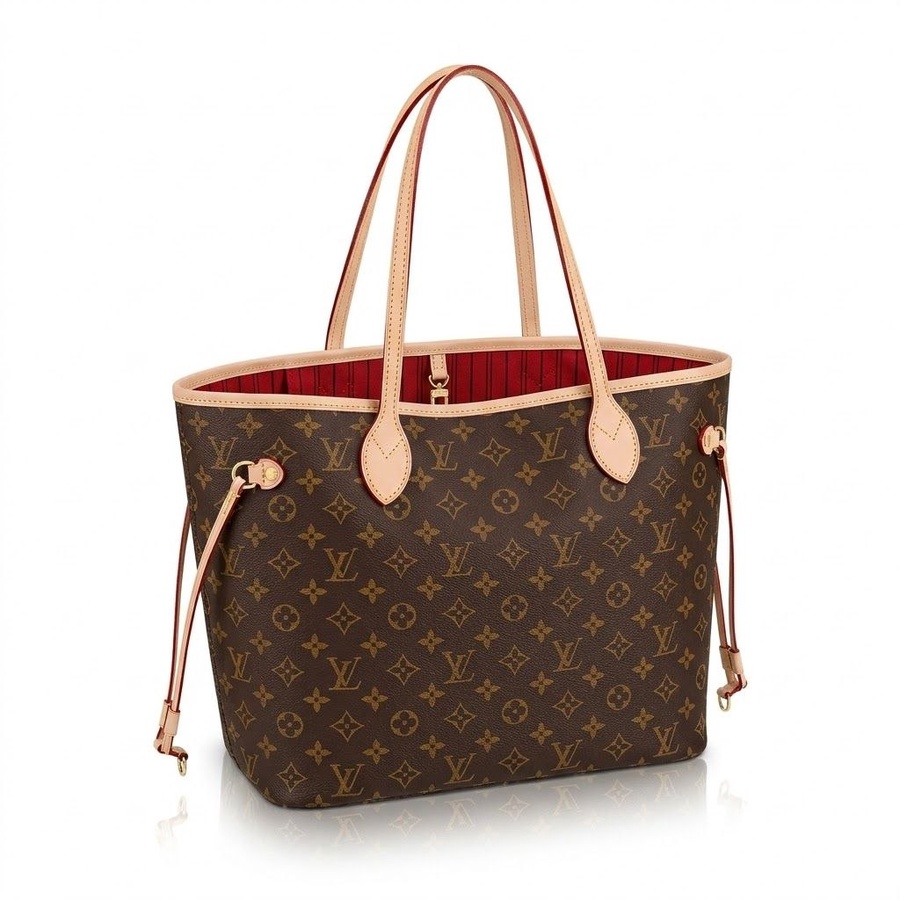 شنطة كتف حريميمستوحاه من  ( Louis Vuitton ) جلد مستورد بنقشه فاخرة مع باوتش مرفق | Demand & Beyond