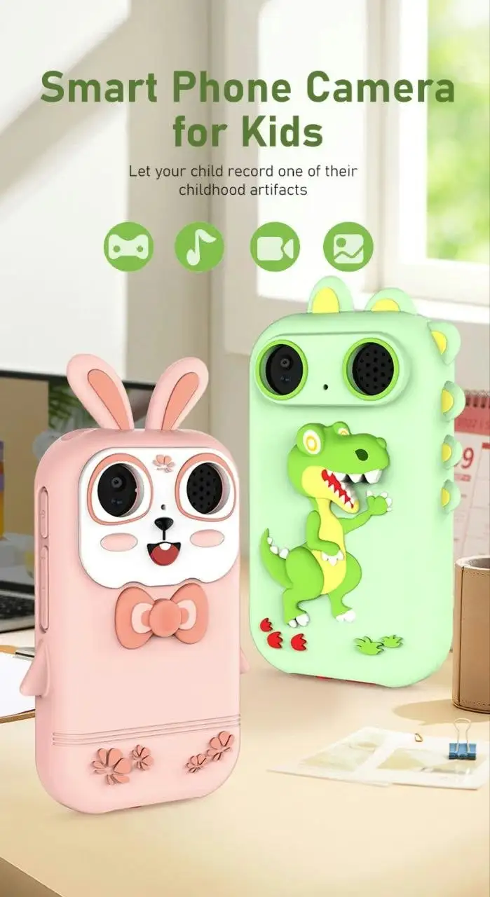 تليفون أطفال تاتش متعدد الوظائف | Kids Multifunction Touch Phone