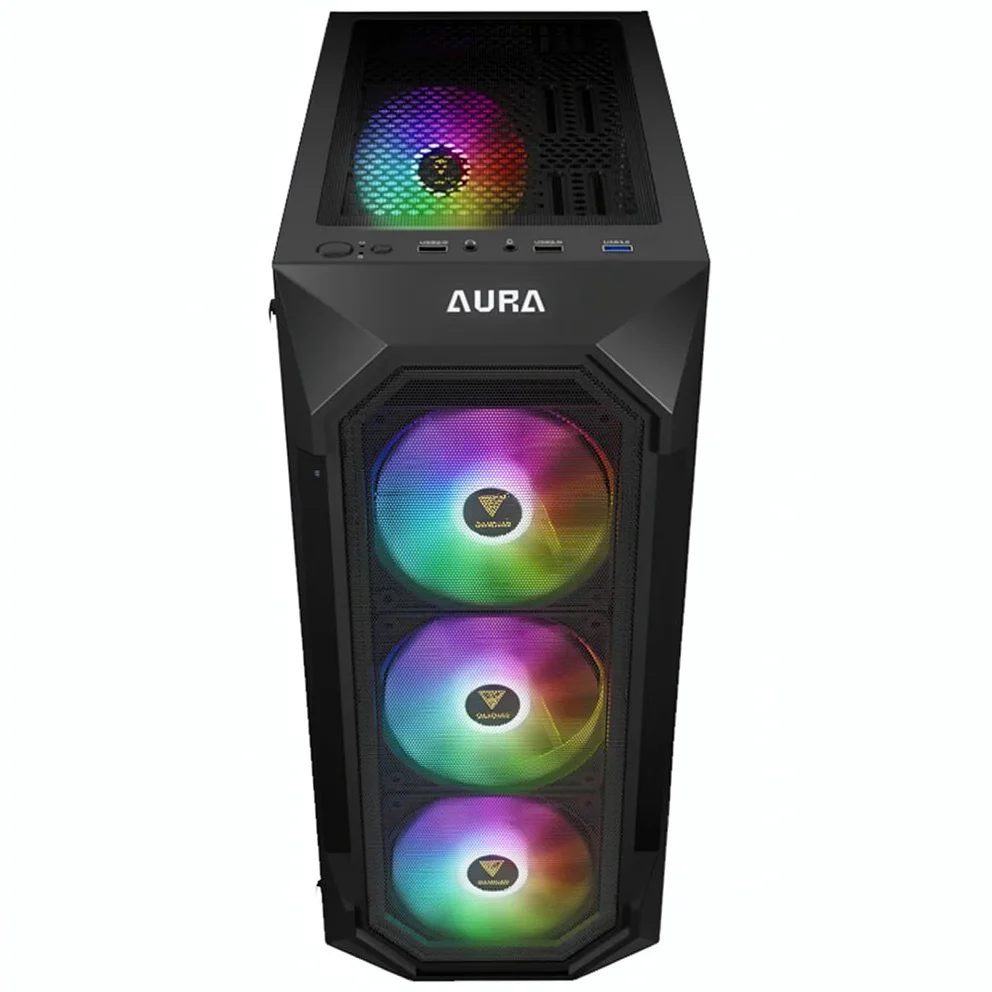 كيسة GAMDIAS AURA GC1 ELITE مع باور سبلاي 650 وات 80 PLUS