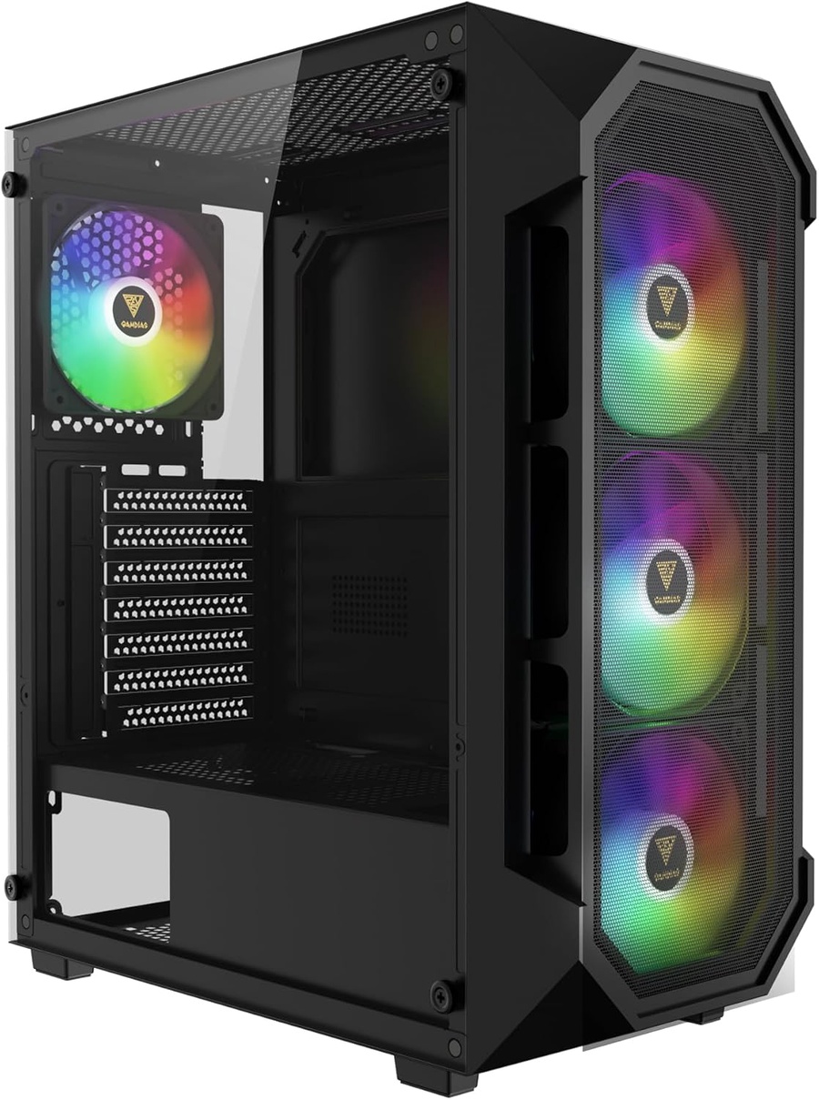 كيسة GAMDIAS AURA GC1 ELITE مع باور سبلاي 650 وات 80 PLUS