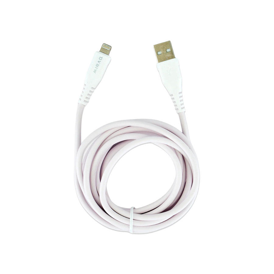 Miraq, 25W 3A IOS Lightening Cable, White