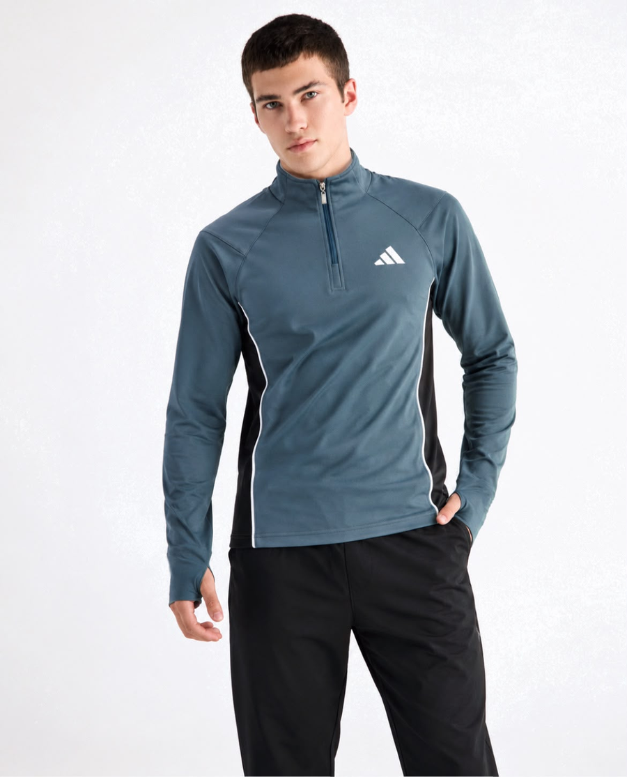 Half-Zip Dip-Dye T-Shirt | تيشيرت نص سوستة غطس