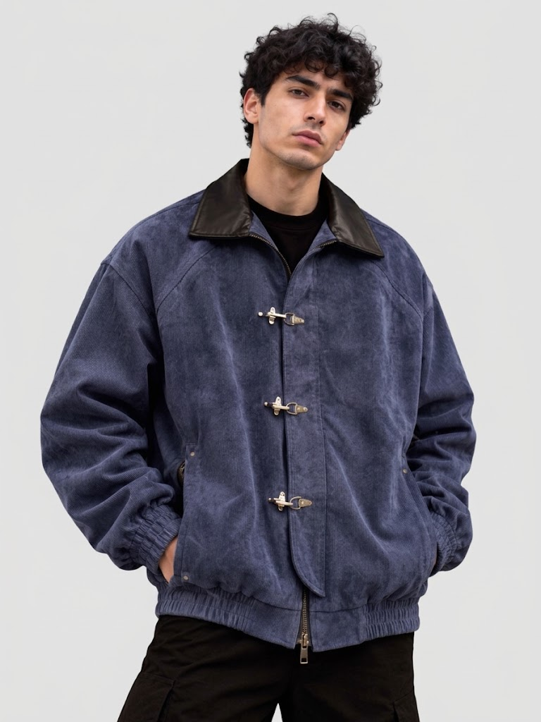 Corduroy Jacket | جاكت قطيفة مضلع