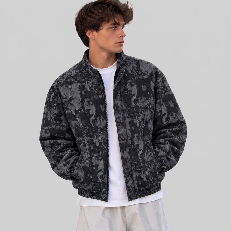 Camo Denim Jacket LV | جاكت جينز مموه LV