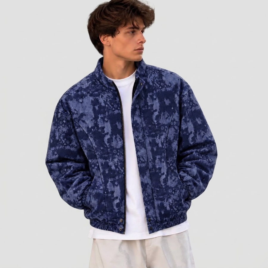 Camo Denim Jacket LV | جاكت جينز مموه LV