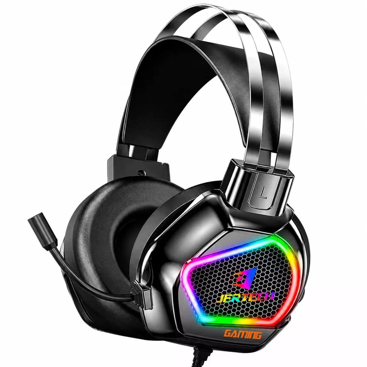 سماعة USB RGB للألعاب JERTECH HG02