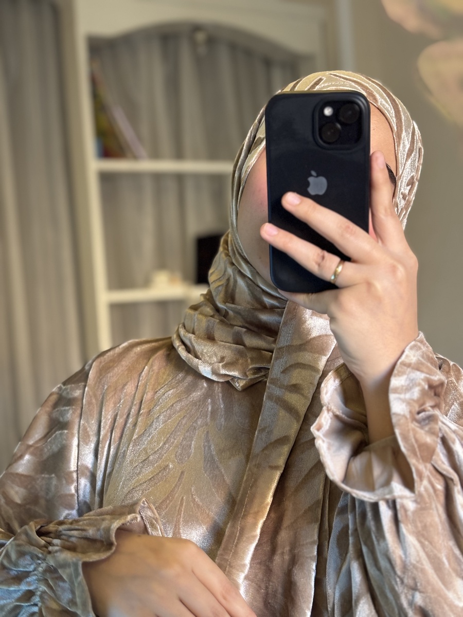 اسدال قطيفه لون بيج فاتح