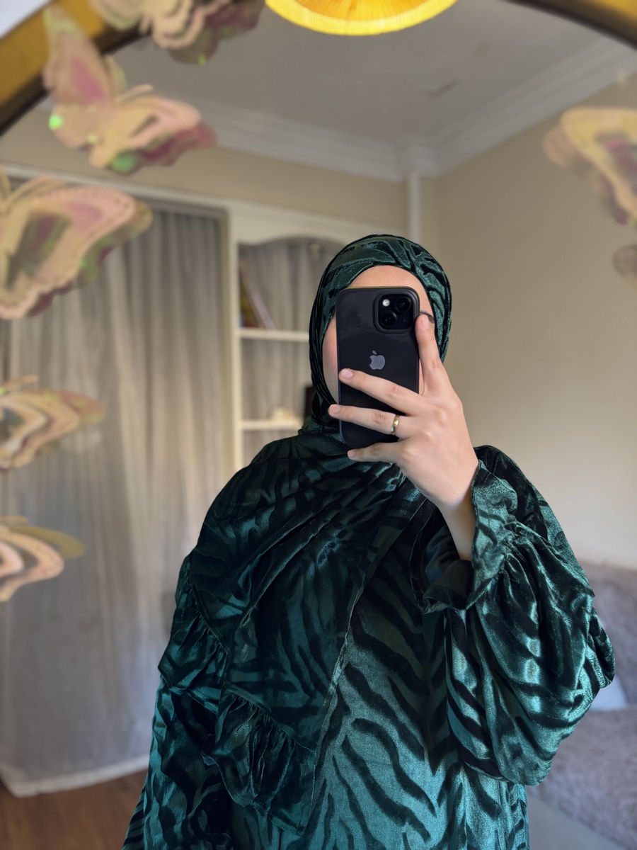 اسدال قطيفه لون زيتي