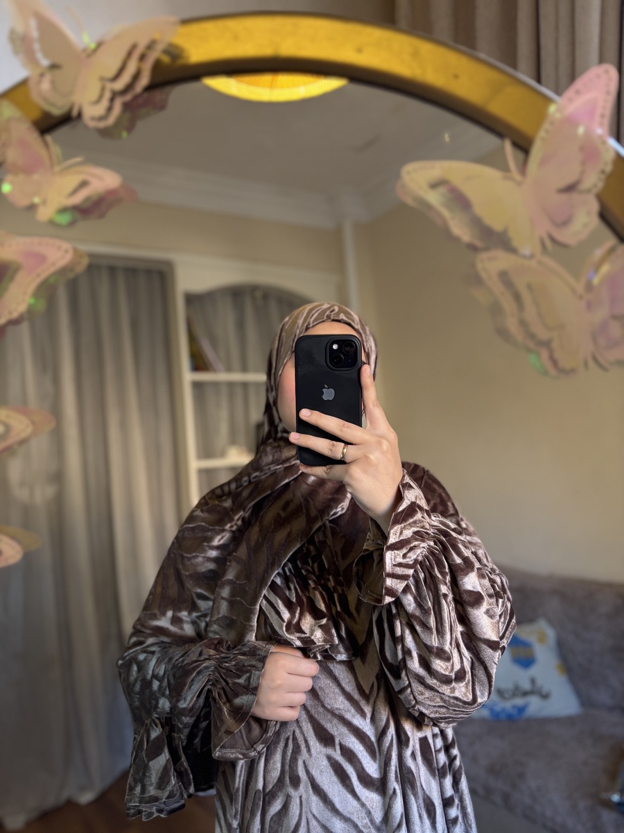 اسدال قطيفه لون بني