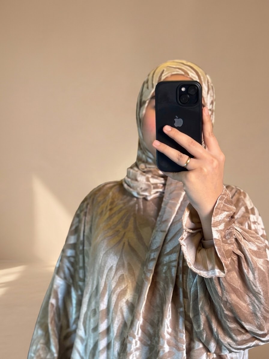 اسدال قطيفه لون بيج فاتح