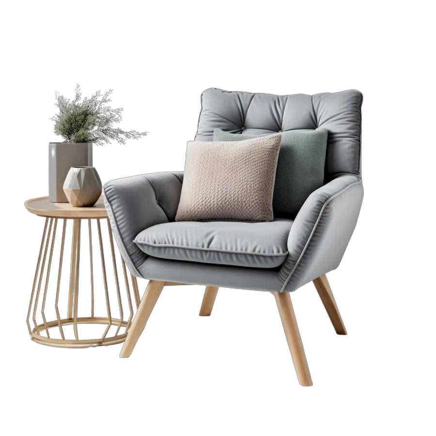 Single Seater Sofa Set for Living Room