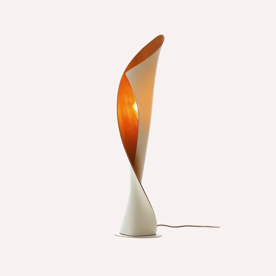 Sculptural Twist Floor Lamp