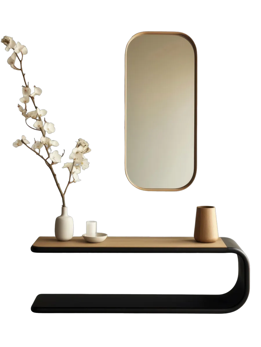 Wavy Edge Mirror