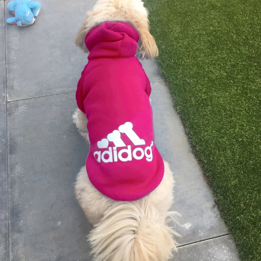 Adidog Milton Dog Cat Clothes Hoodie Winter 8 sizes