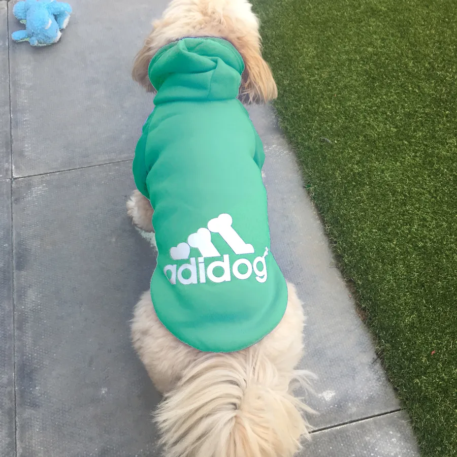 Adidog Milton Dog Cat Clothes Hoodie Winter 8 sizes