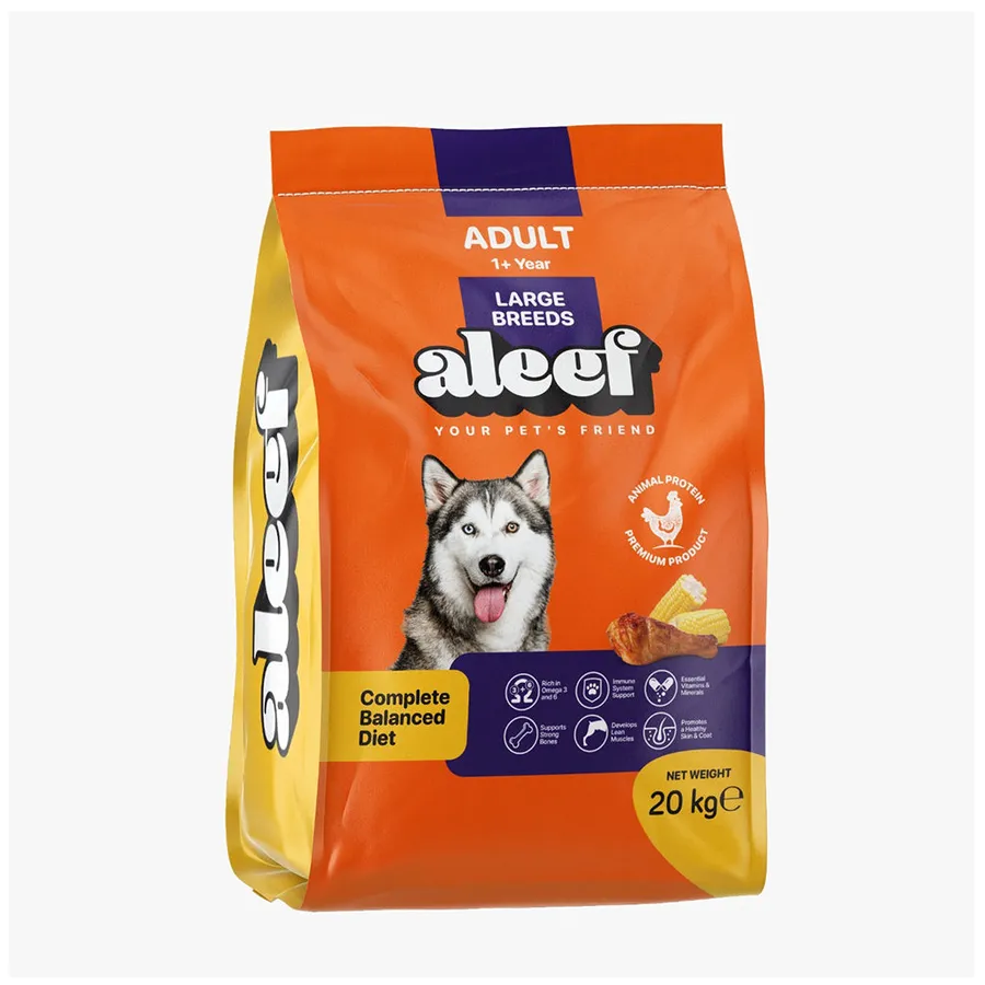 Aleef Large breed Dog Dry Food 15kg