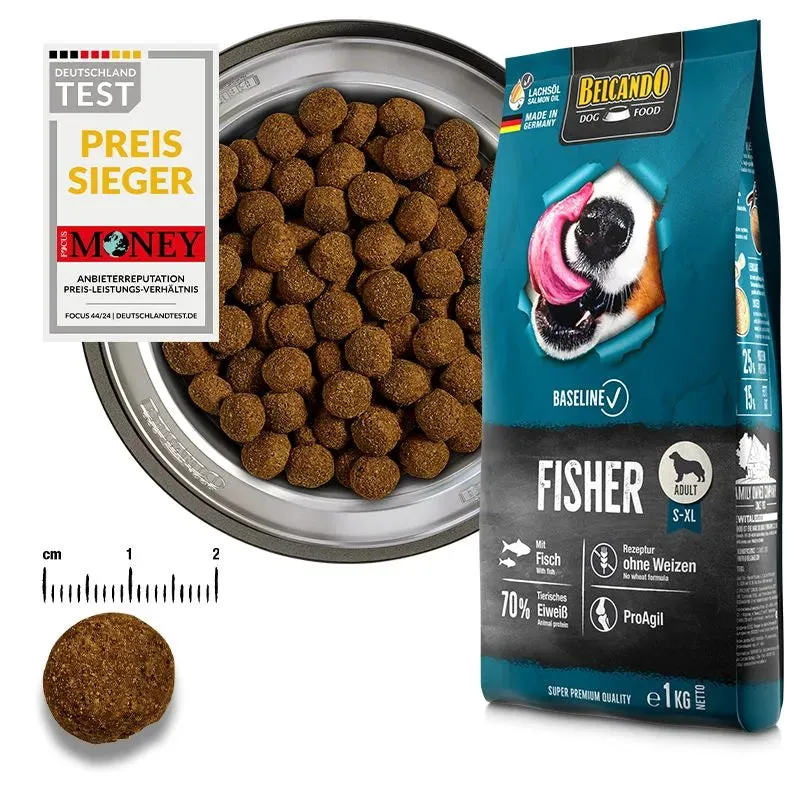 Belcando Baseline Fisher Dog Dry Food 1kg - 12.5kg