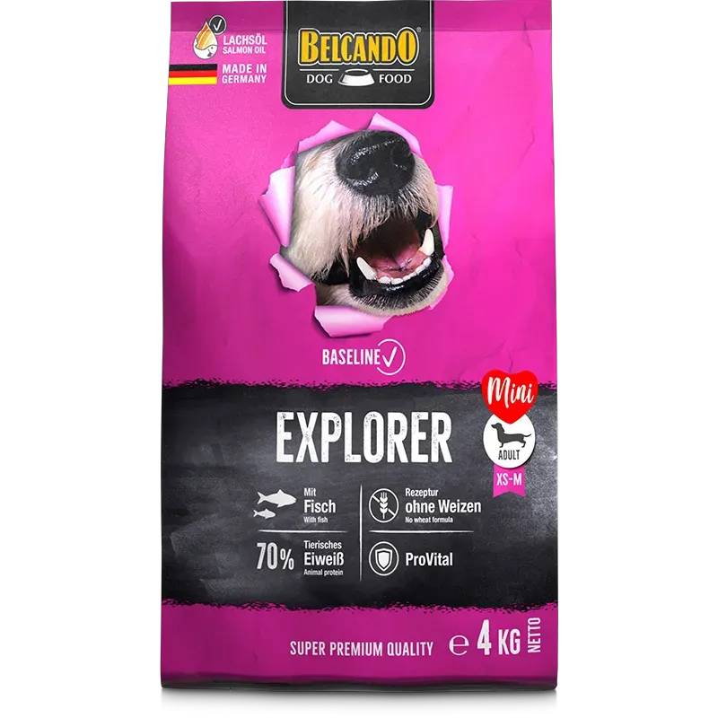 Belcando Baseline Explorer Dog Dry Food 1kg - 4kg - 12.5kg