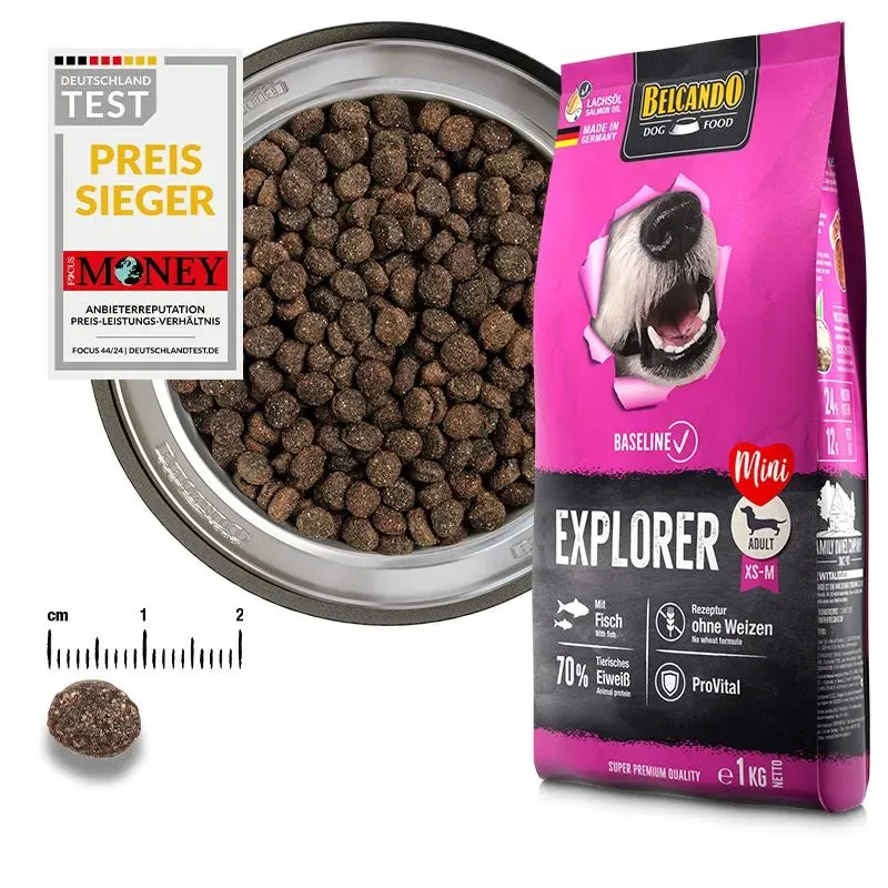 Belcando Baseline Explorer Dog Dry Food 1kg - 4kg - 12.5kg