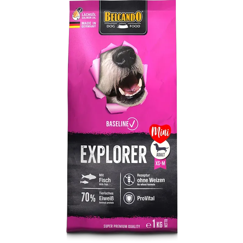 Belcando Baseline Explorer Dog Dry Food 1kg - 4kg - 12.5kg