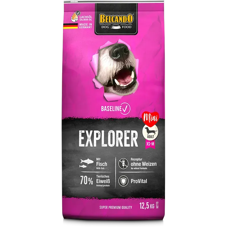 Belcando Baseline Explorer Dog Dry Food 1kg - 4kg - 12.5kg