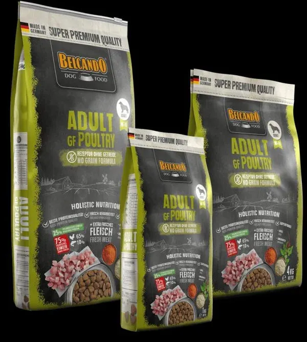 Belcando Dog Dry Food Adult Salmon/Poultry/Fish/Beef 4kg/12.5Kg