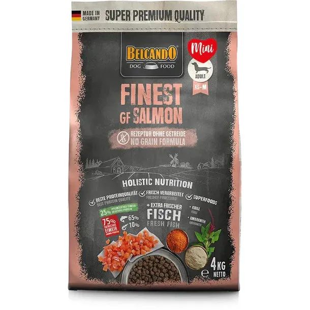 Belcando Dog Dry Food Adult Salmon/Poultry/Fish/Beef 4kg/12.5Kg