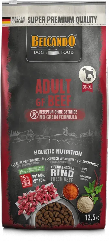 Belcando Dog Dry Food Adult Salmon/Poultry/Fish/Beef 4kg/12.5Kg