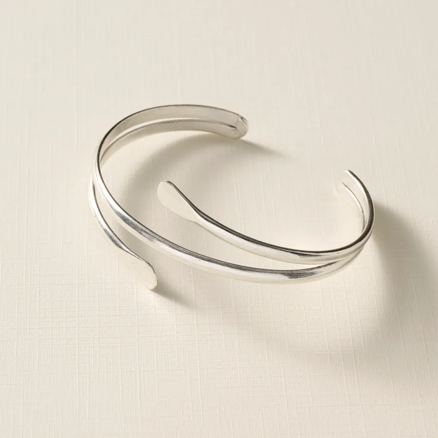 Noor Hammered Cuff Bracelet