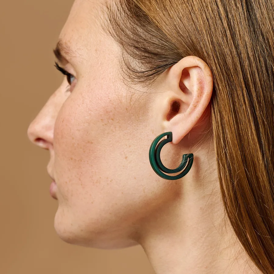 Negative Space Tagua Hoops