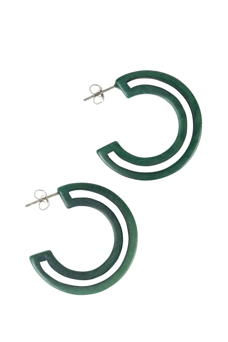 Negative Space Tagua Hoops