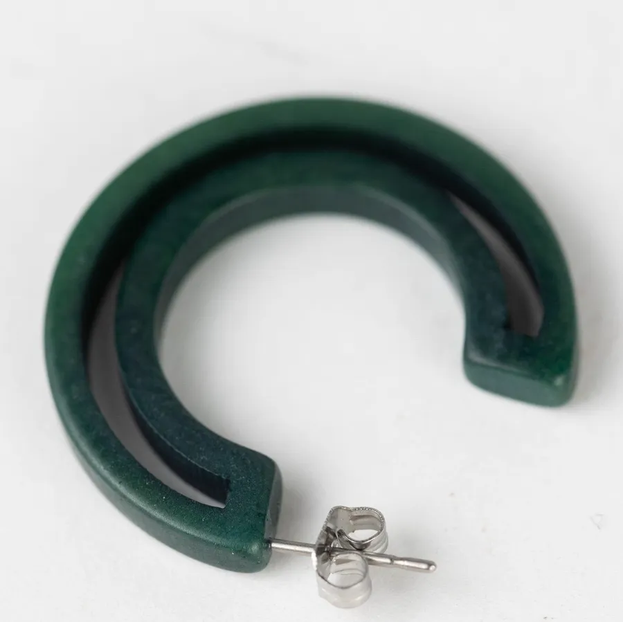 Negative Space Tagua Hoops