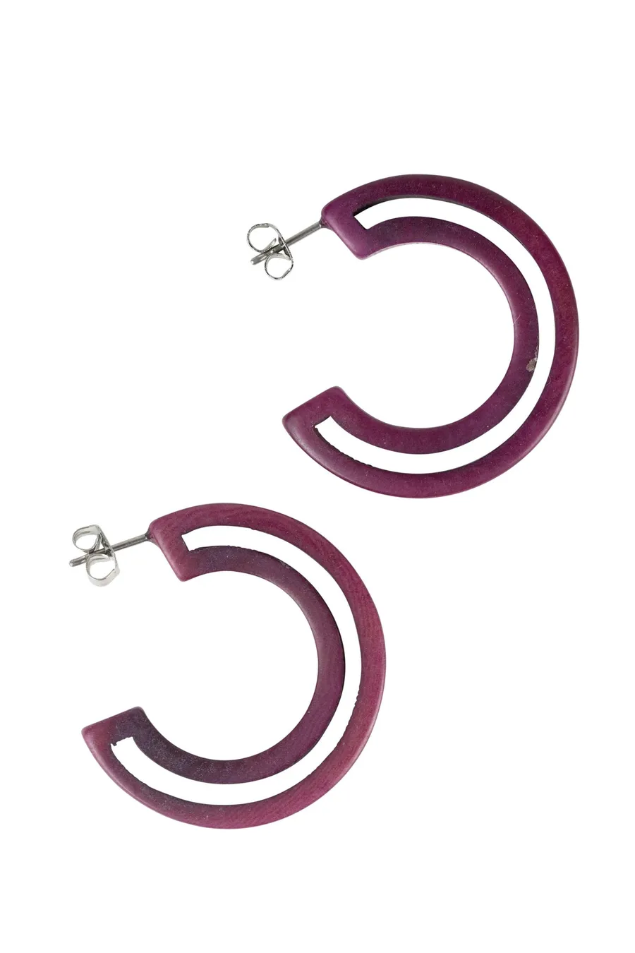 Negative Space Tagua Hoops