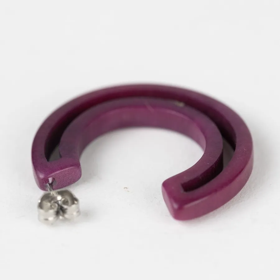 Negative Space Tagua Hoops